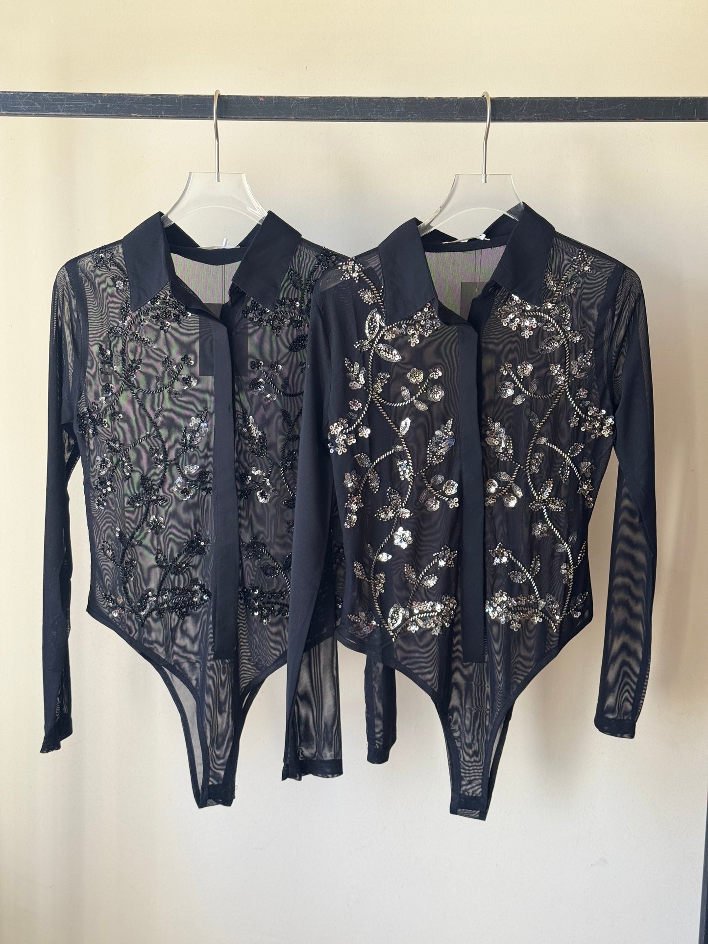 Body mesh con lentejuela