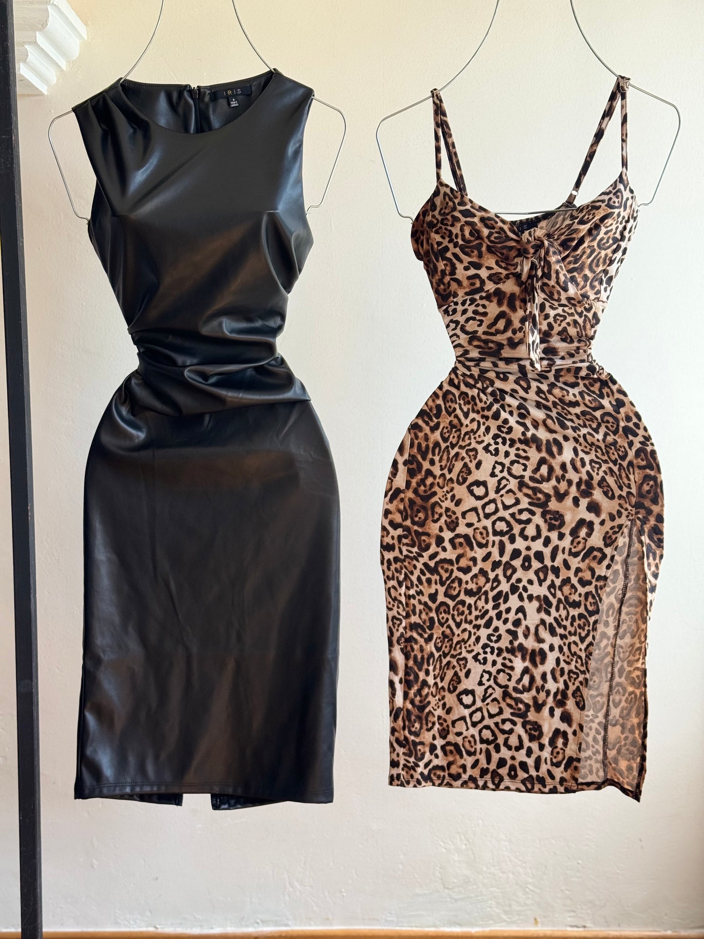 Vestido Cuello alto Vinipiel