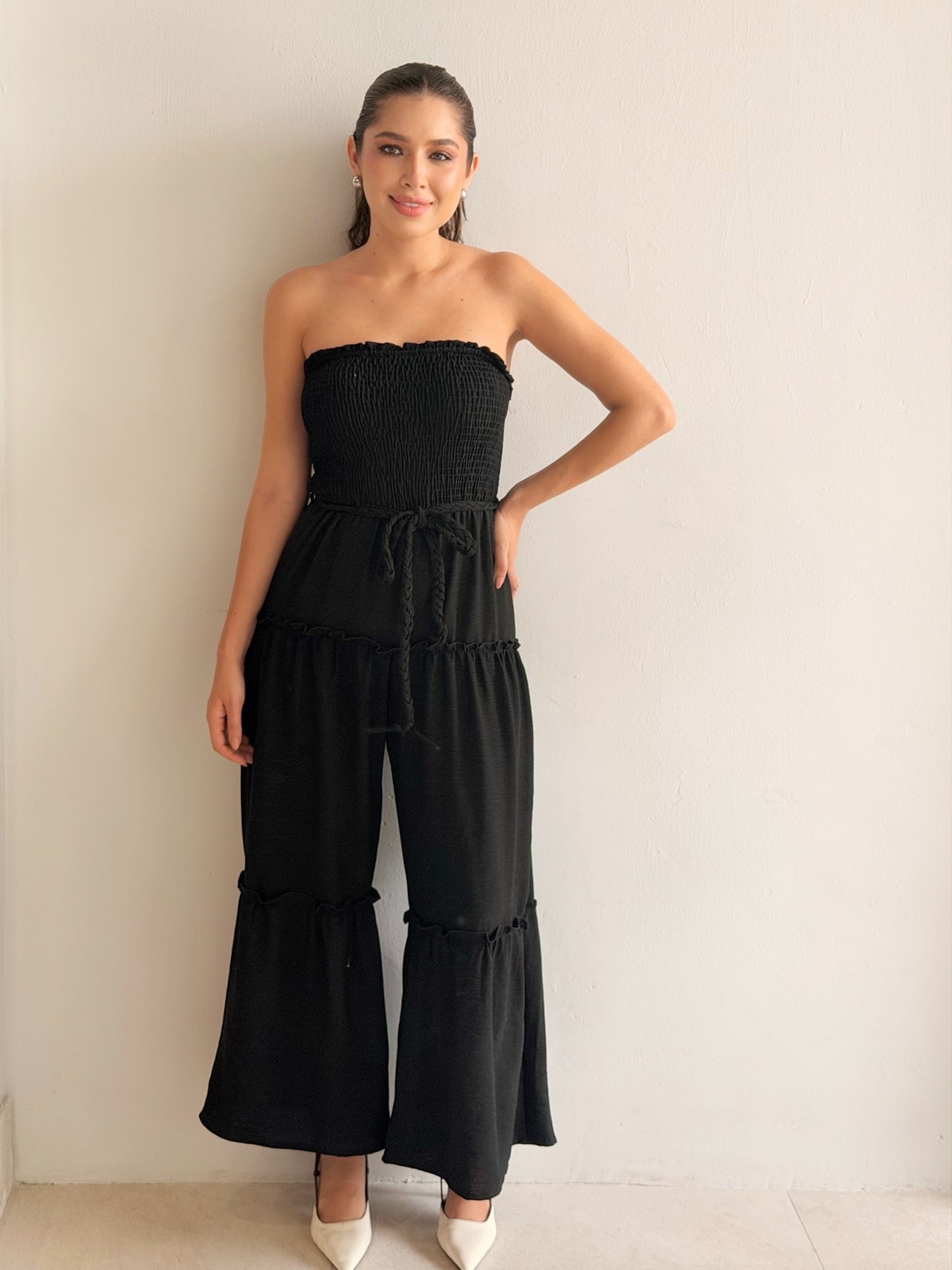 Palazzo strapless olanes