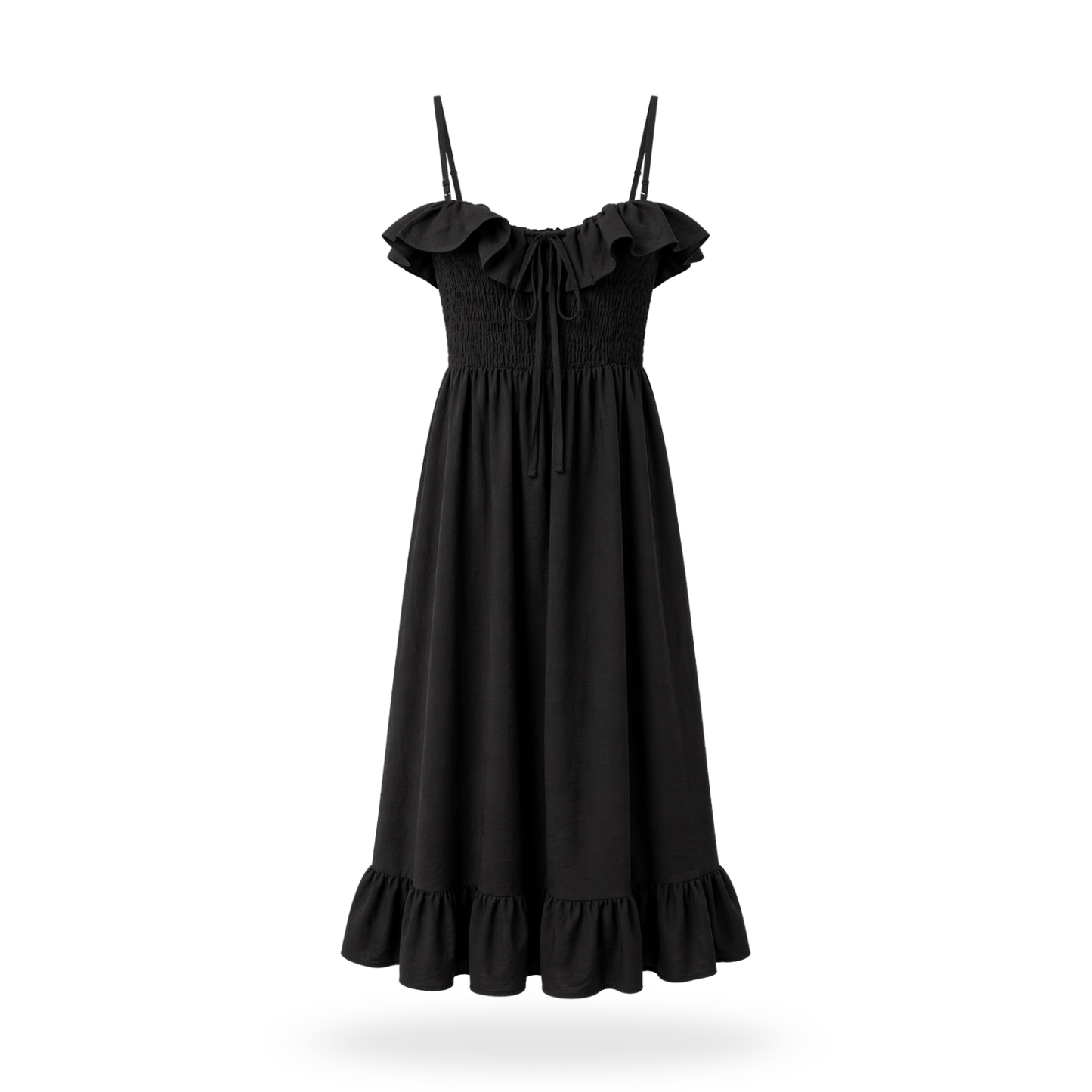 Vestido Tirantes Olanes