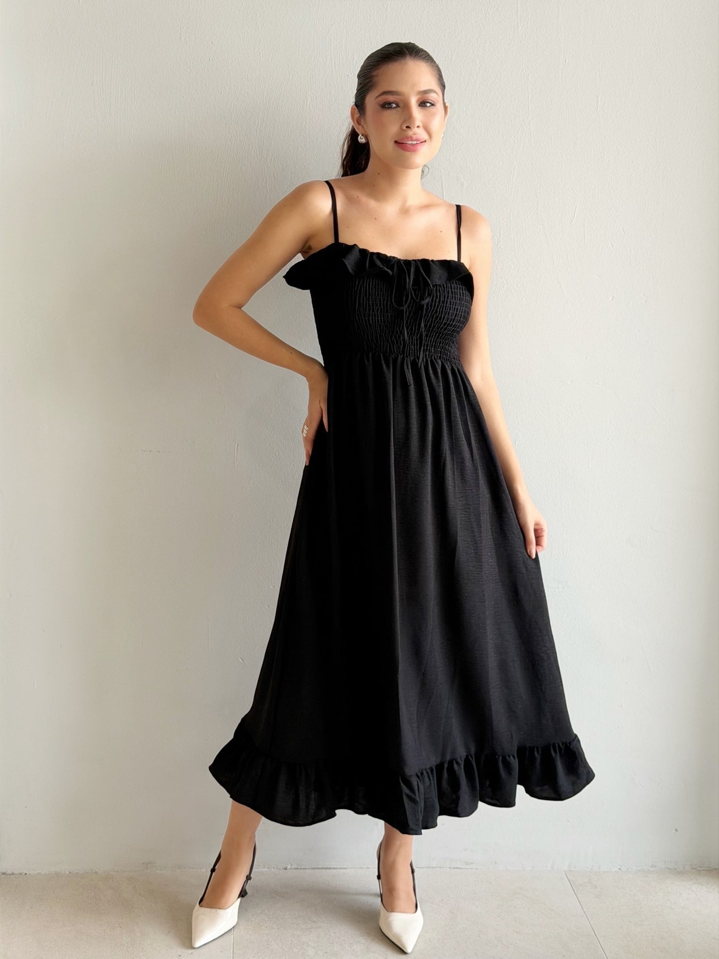 Vestido Tirantes Olanes