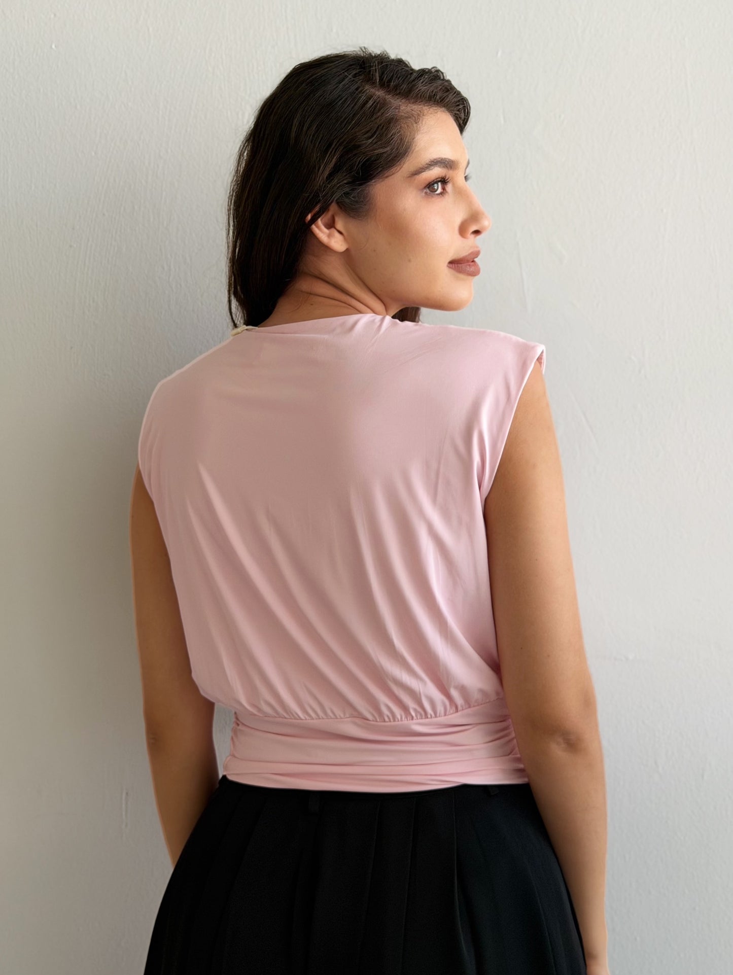 Blusa Drapeada