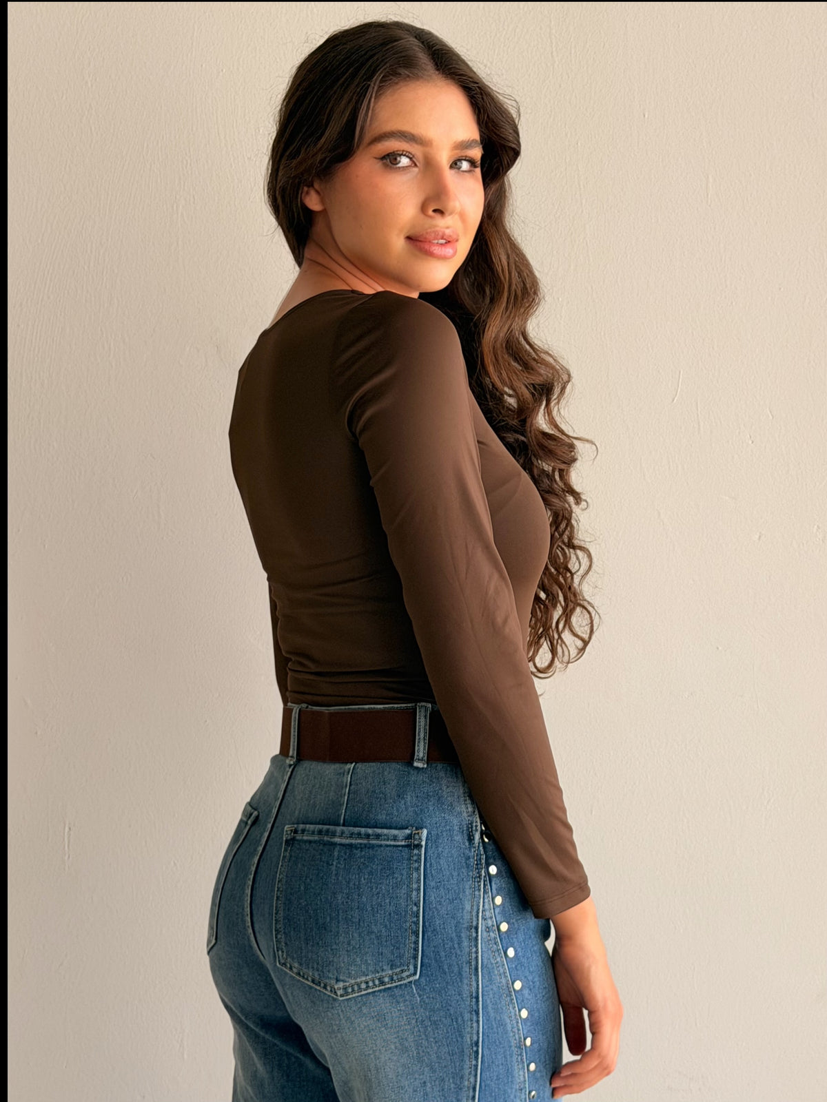 Body escote cuadrado