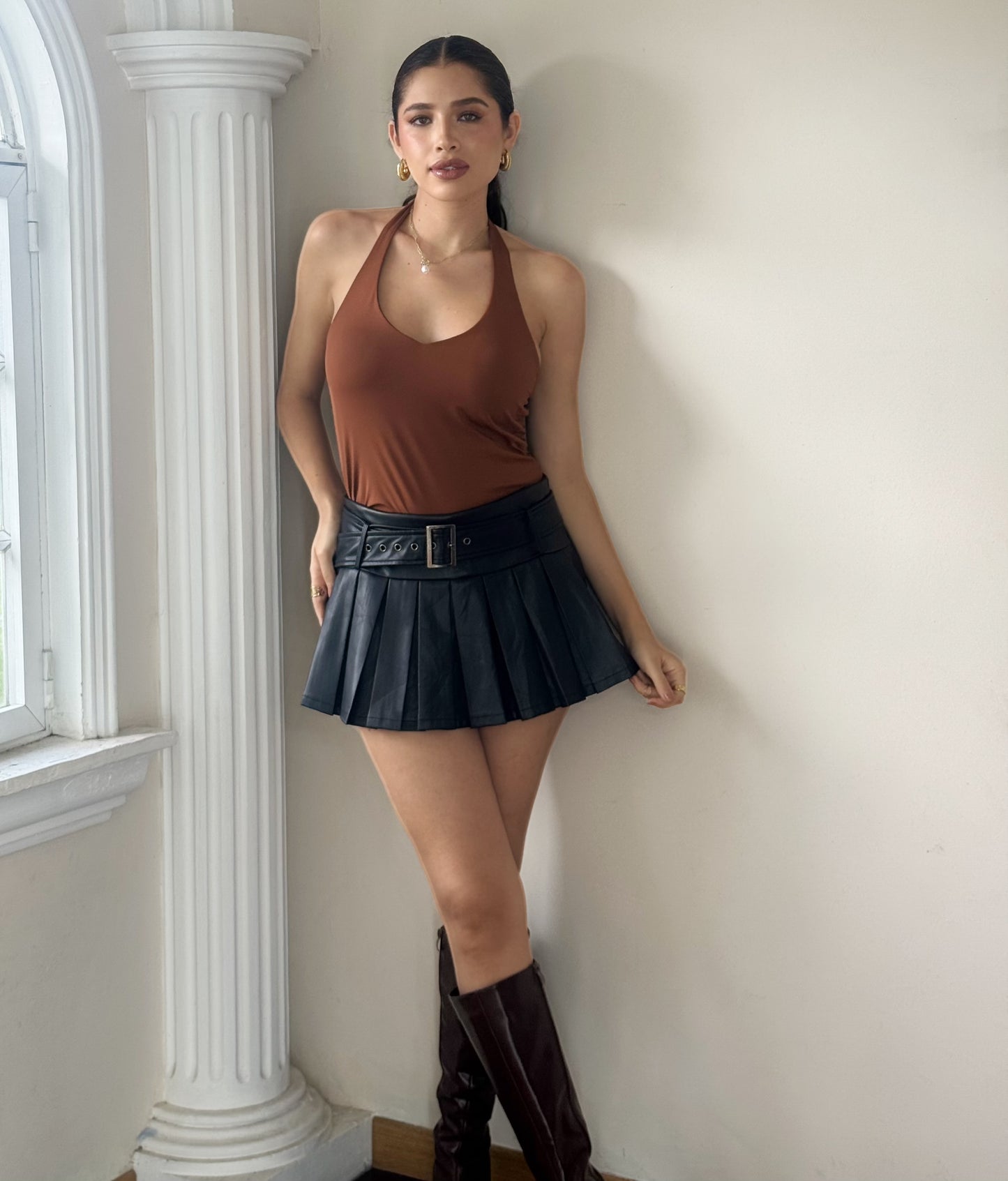 Blusa halter