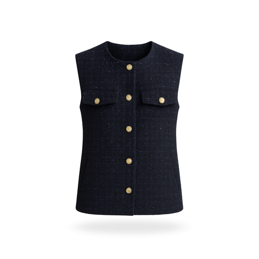 Chaleco Tweed
