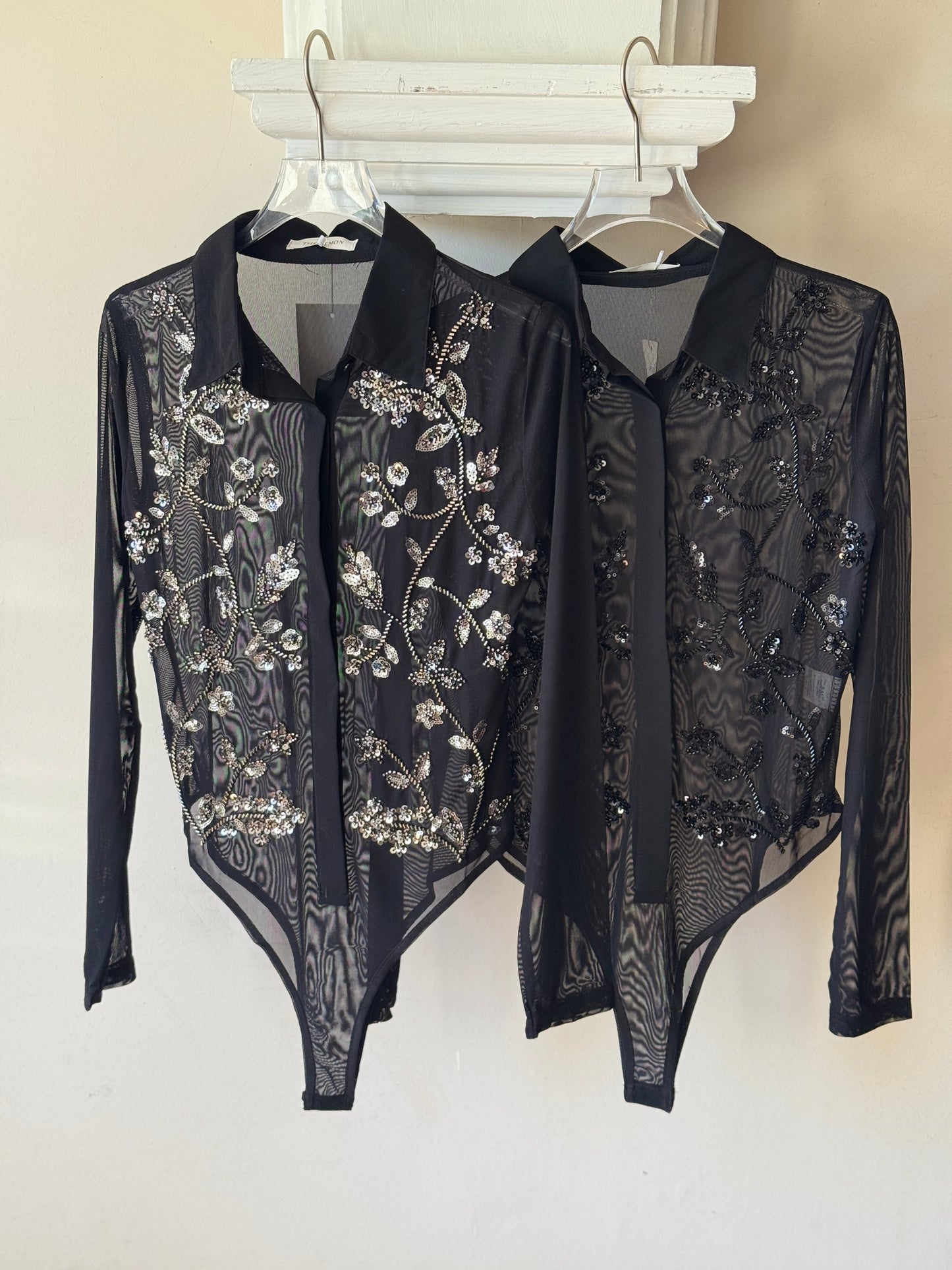 Body mesh con lentejuela