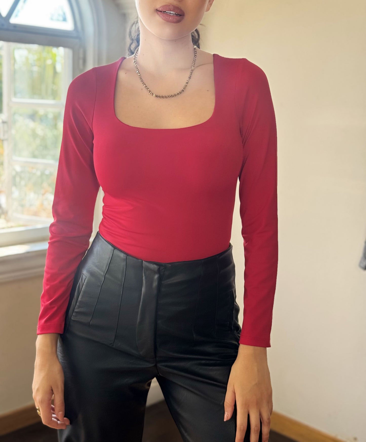 Body escote cuadrado