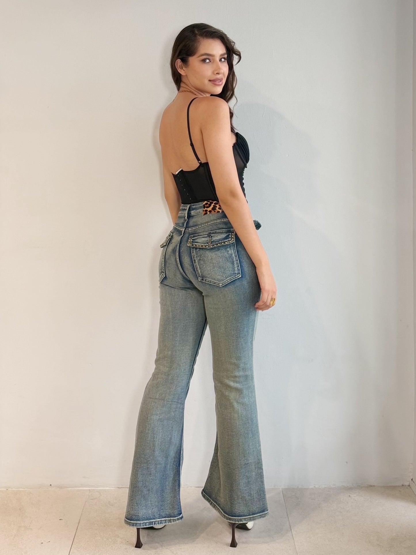 Jeans Con aplicacion