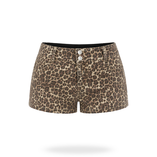 Short Mezclilla Animalprint