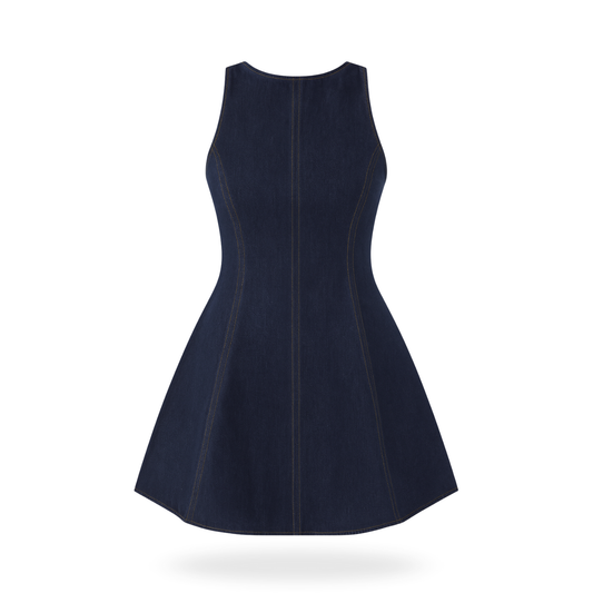 Vestido de mezclilla corte A