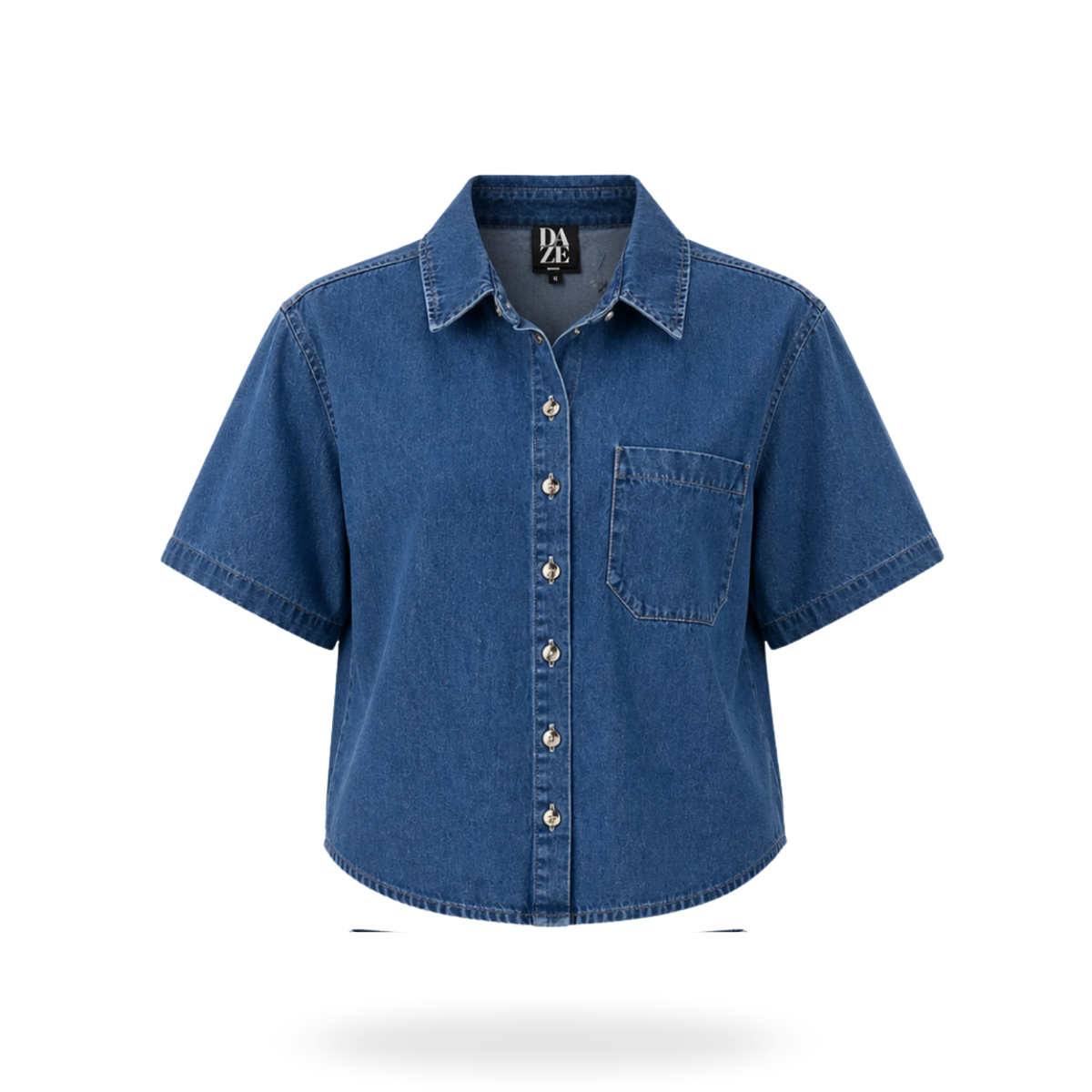 Camisa de mezclilla