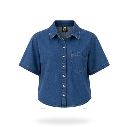 Camisa de mezclilla