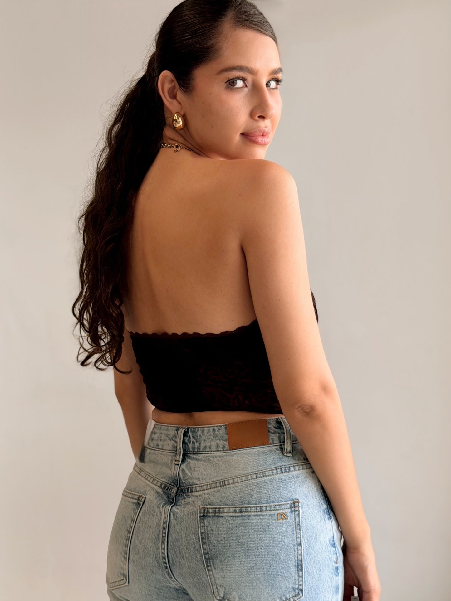 Corset Straples Animal Print