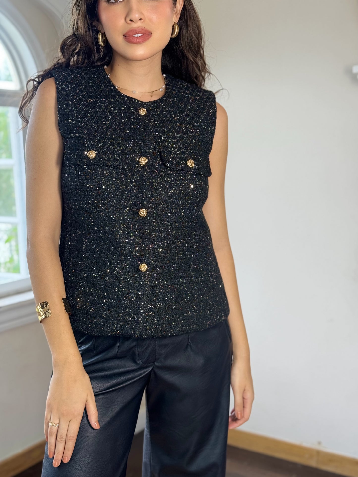 Chaleco Tweed