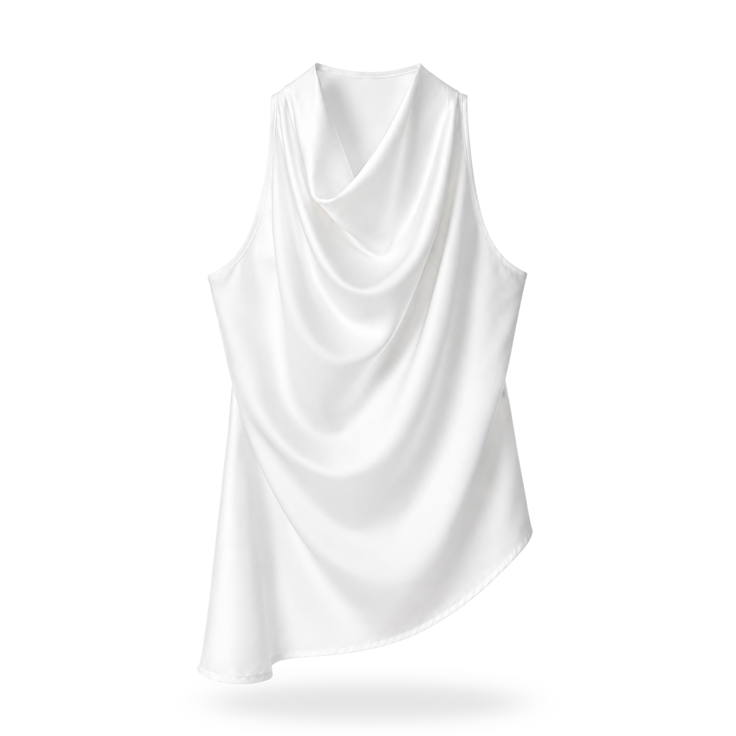 Top halter Drapeado
