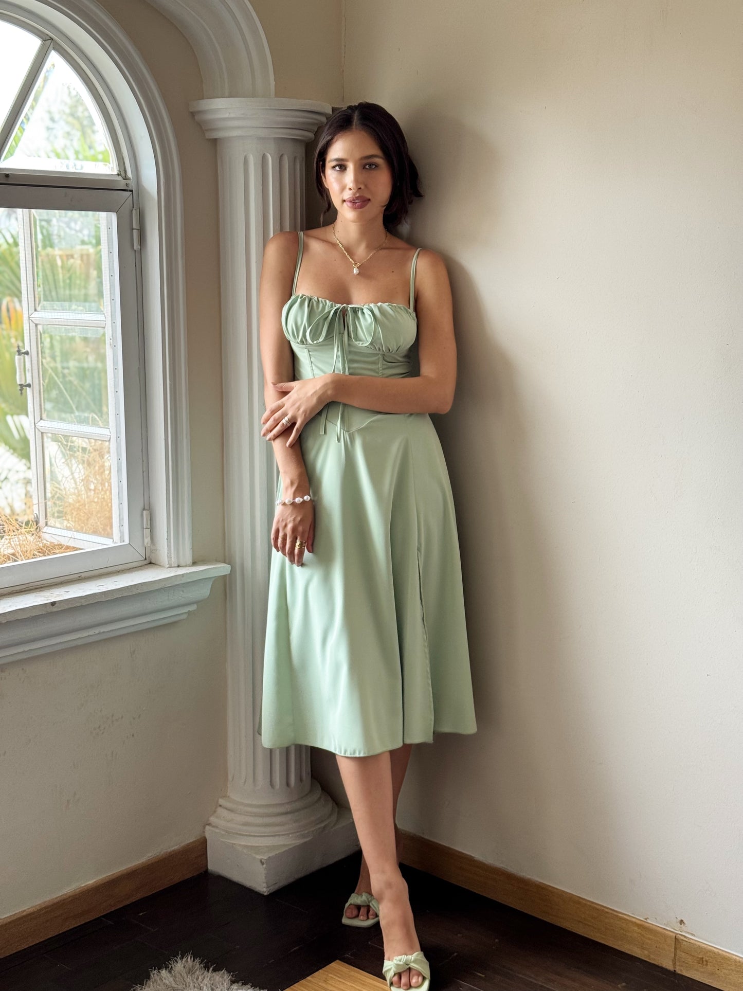 Maxi Vestido con corset
