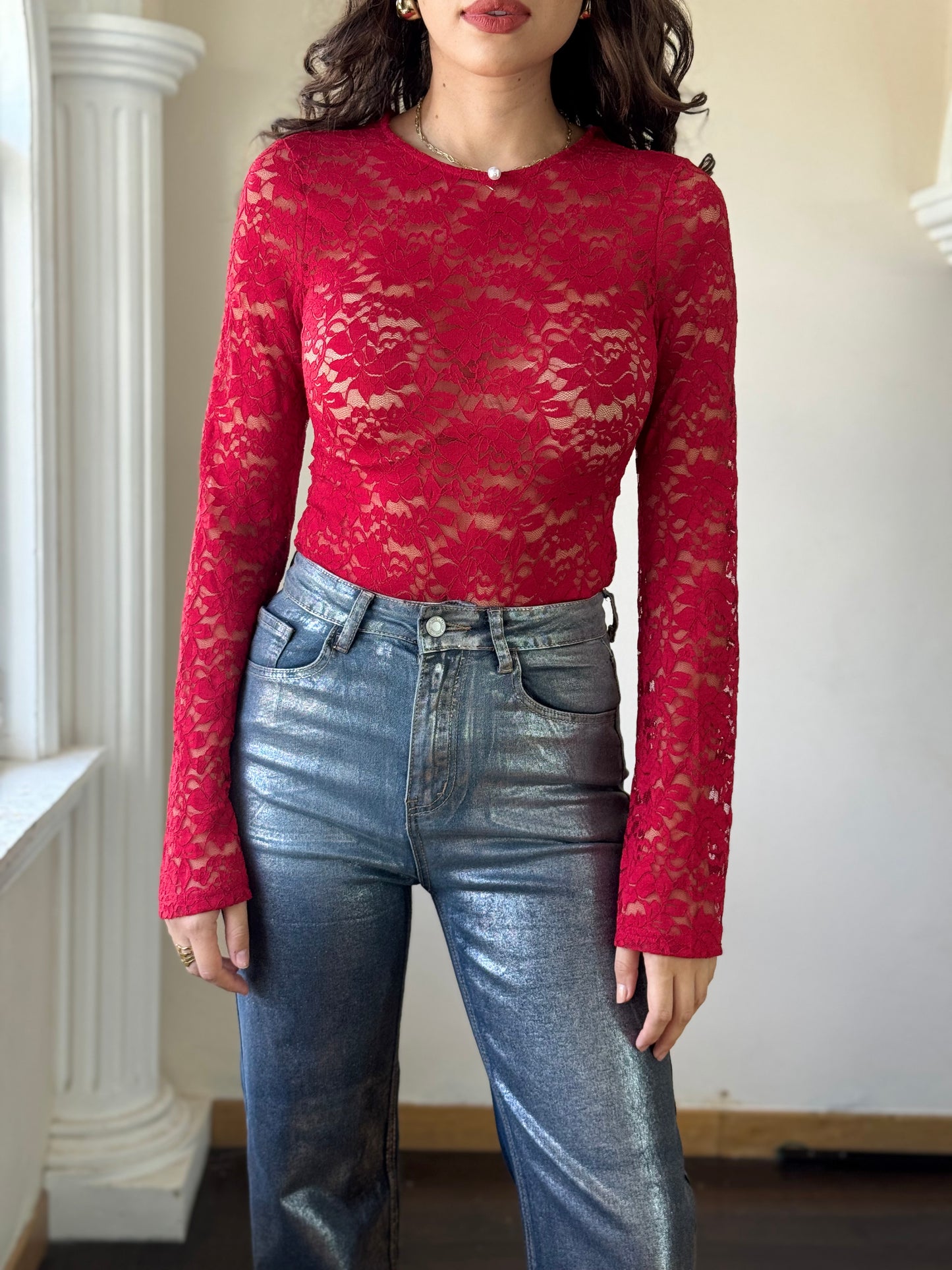 Body de encaje