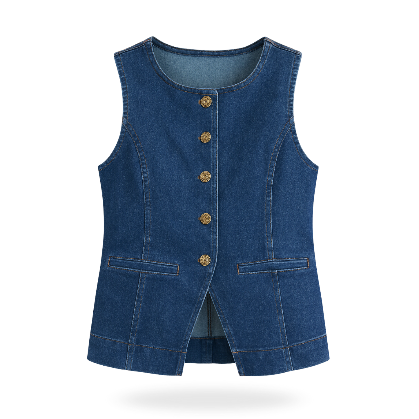 Chaleco de mezclilla