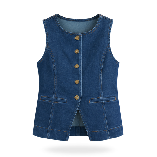 Chaleco de mezclilla