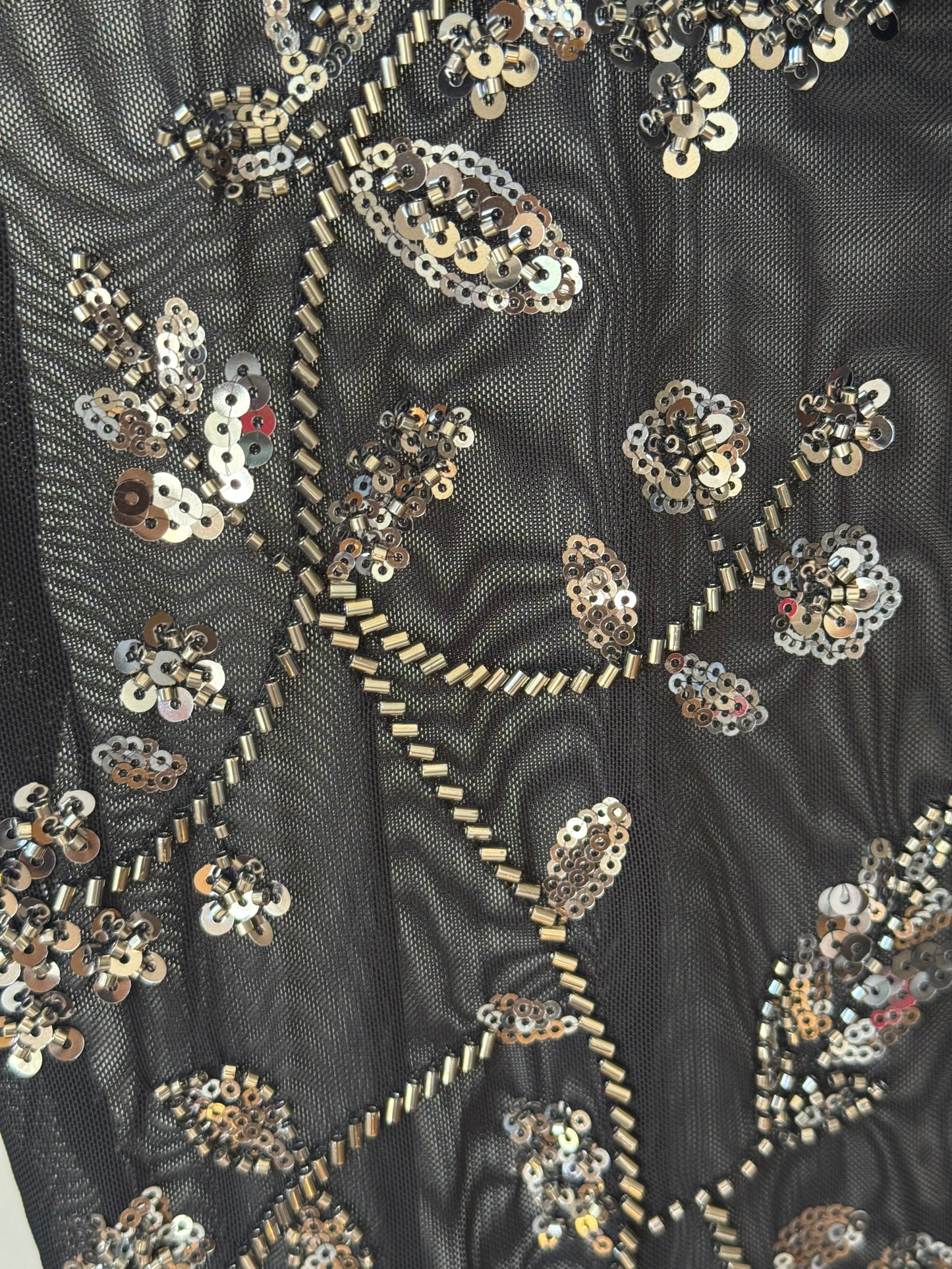 Body mesh con lentejuela