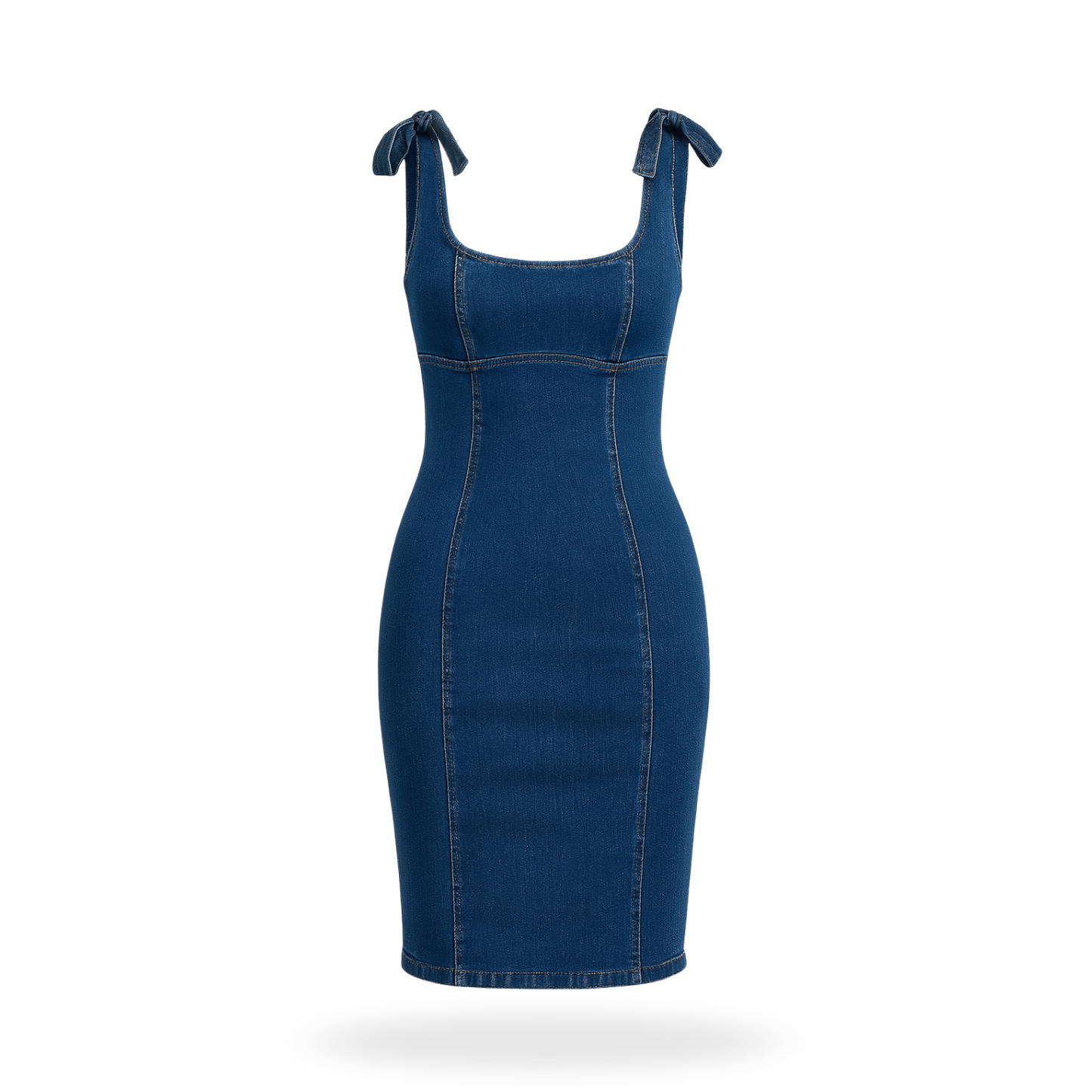 Vestido corto de mezclilla