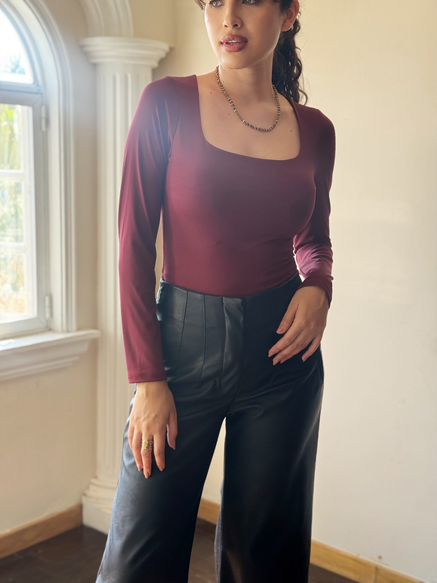 Body escote cuadrado