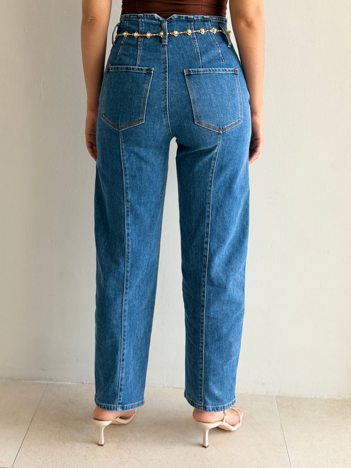 Pantalon de Pinzas Barrel