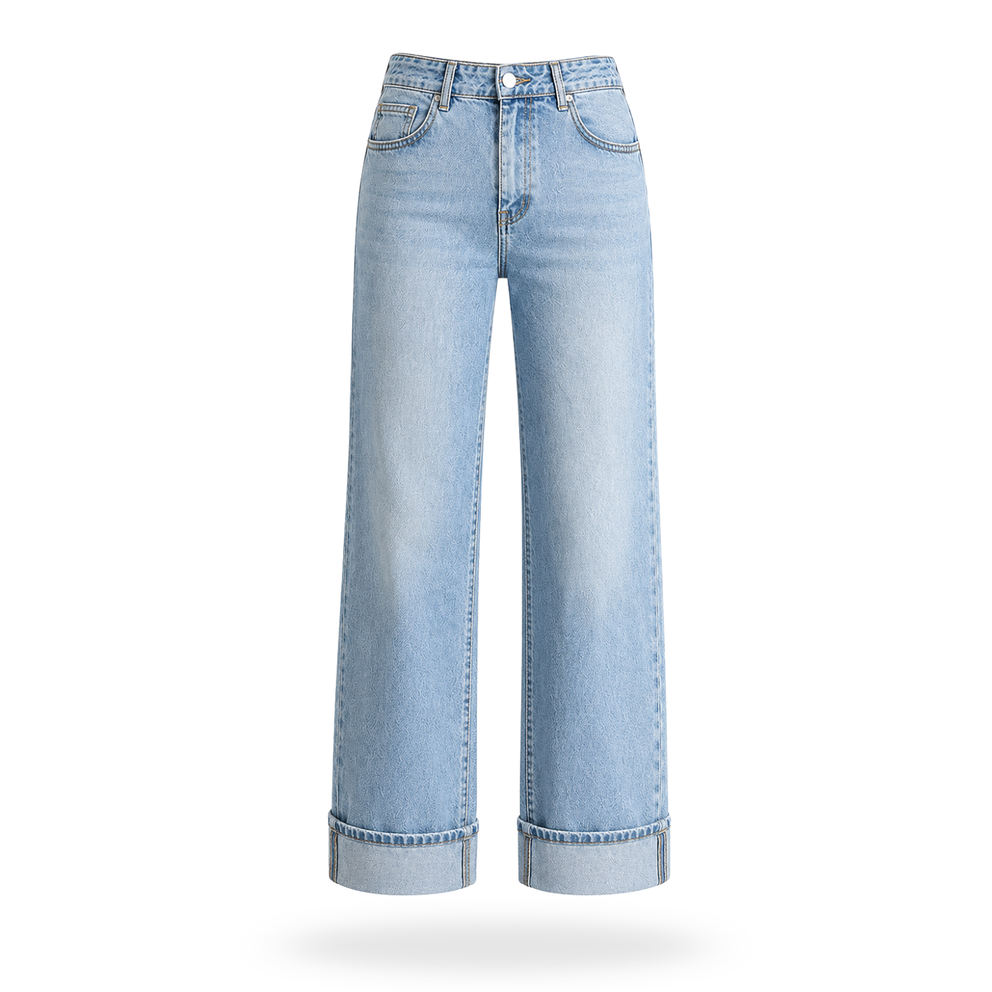 Jeans con dobladillo