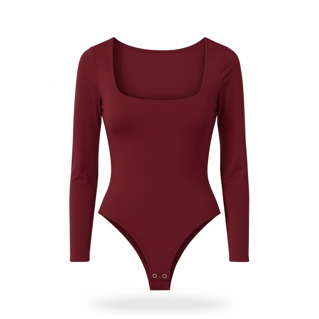 Body escote cuadrado