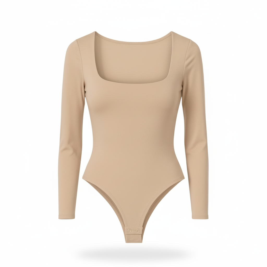Body escote cuadrado