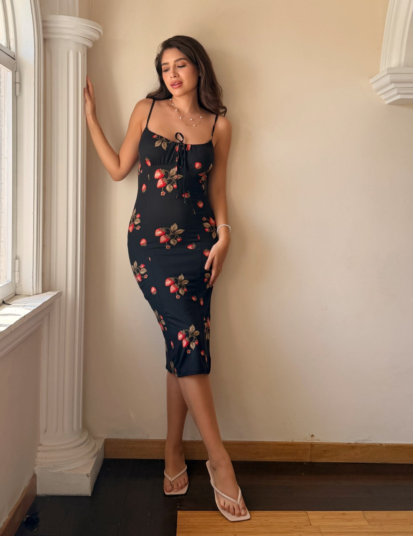Vestido Campesino Fresas