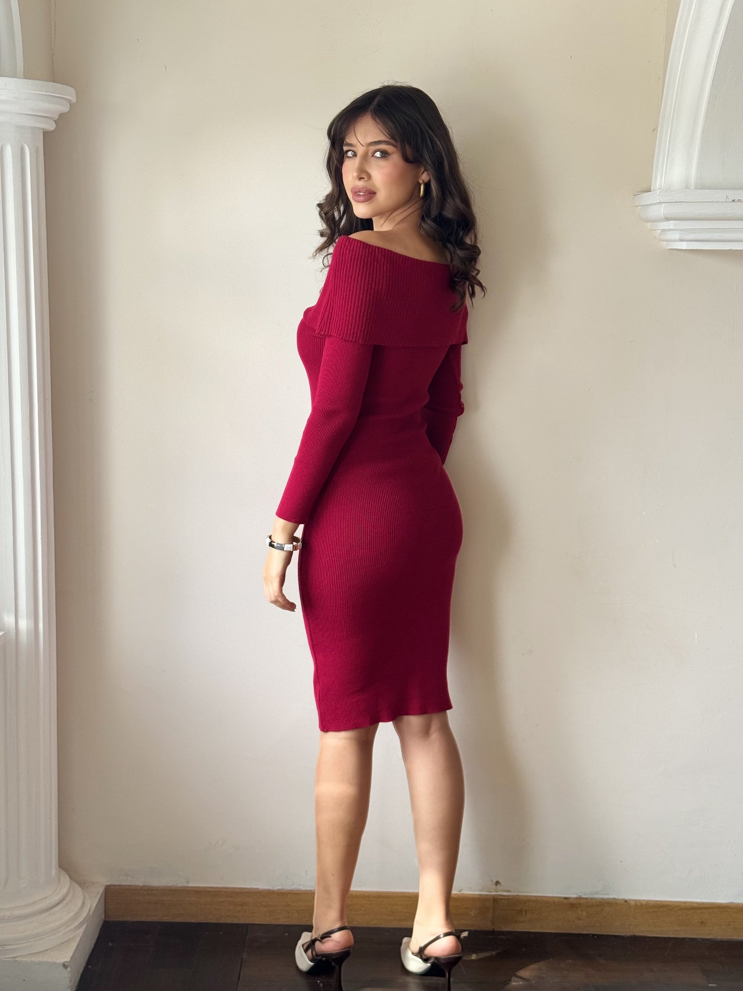 Vestido hombros descubiertos