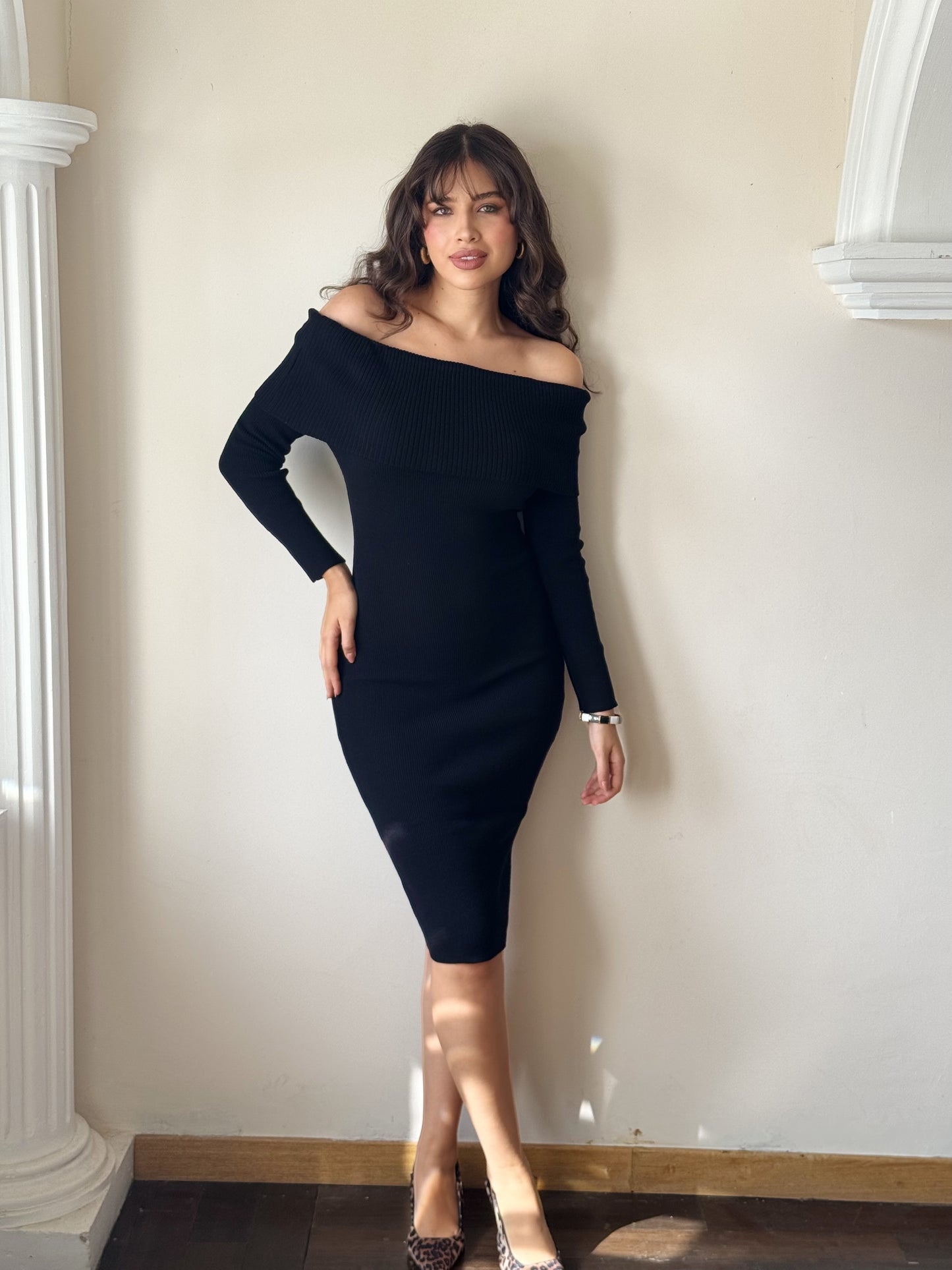 Vestido hombros descubiertos