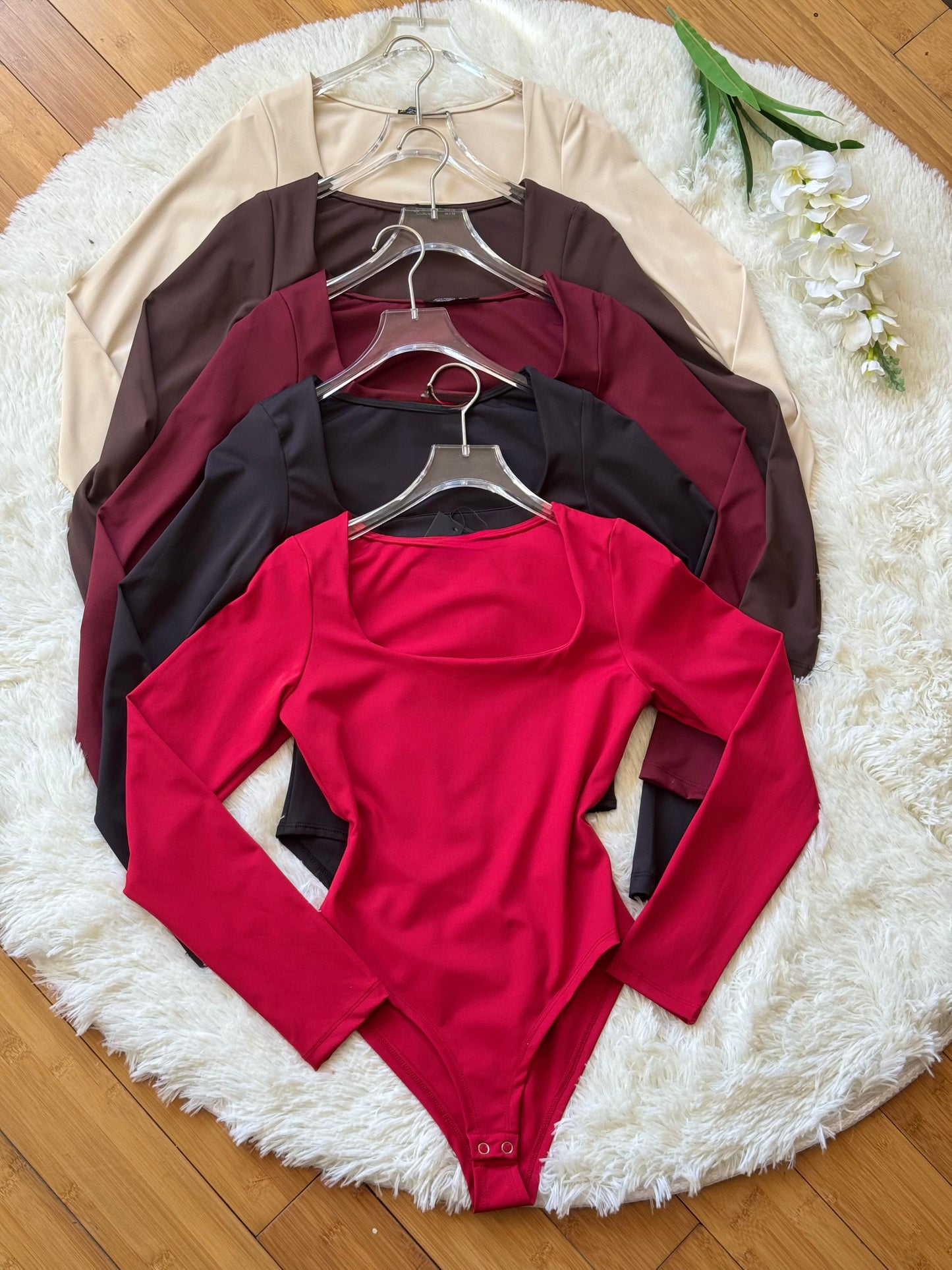 Body escote cuadrado