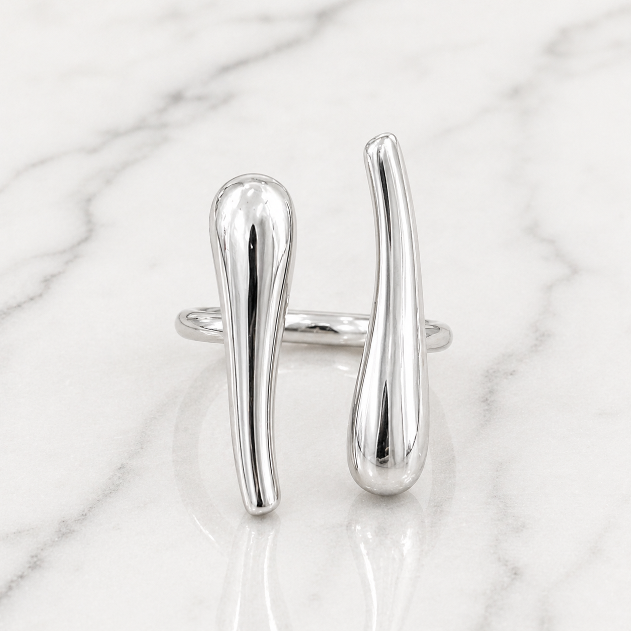 Anillo Doble Gota