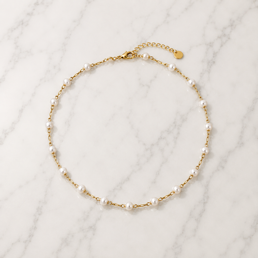 Collar Dorado Luz