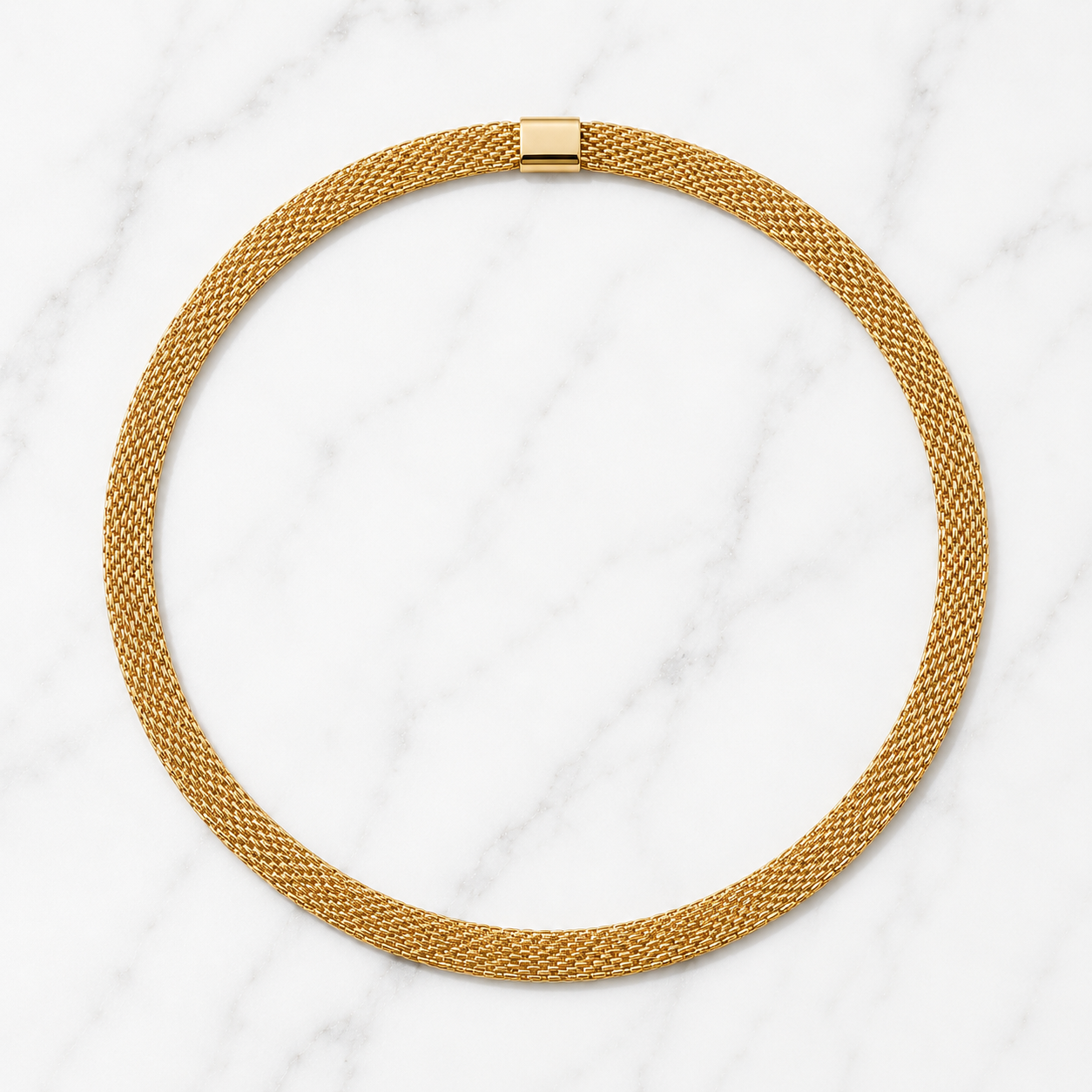 Collar Malla Dorada