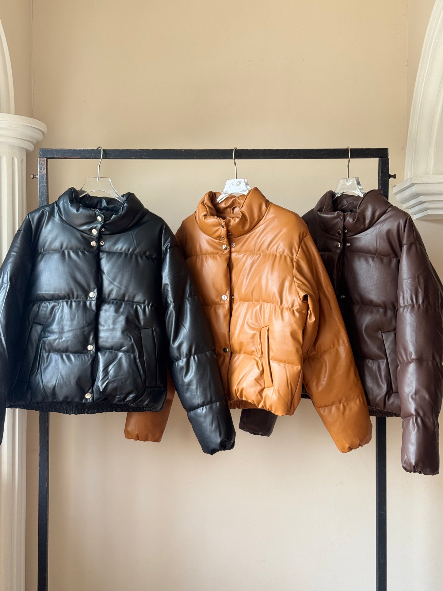 Chaqueta bomber vinipiel