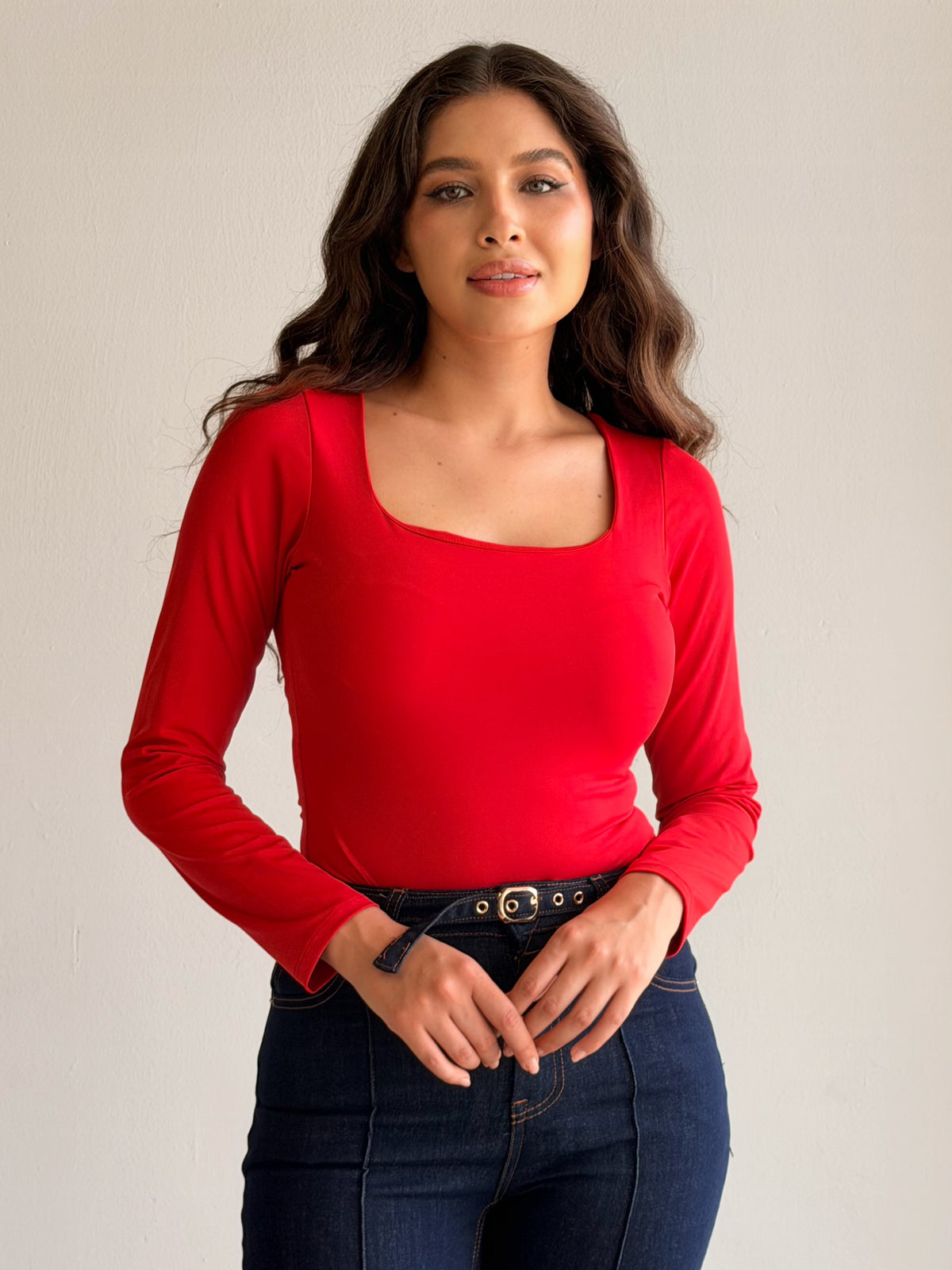 Body escote cuadrado