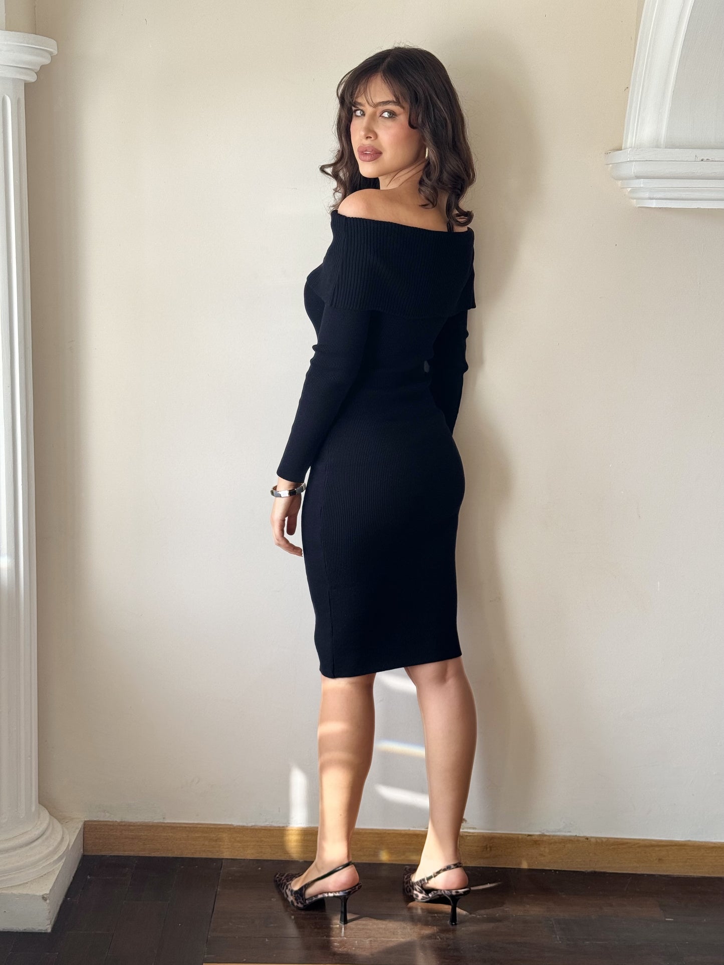 Vestido hombros descubiertos