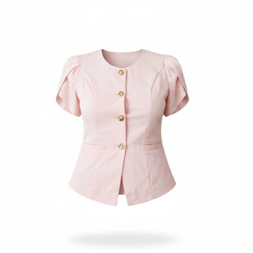 Blusa manga globo