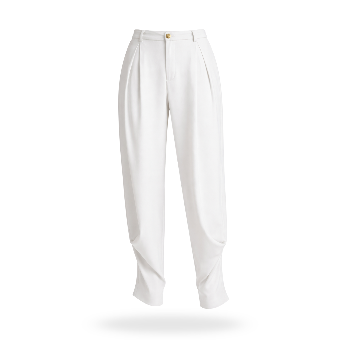 Pantalon Con Pinzas Drapeado
