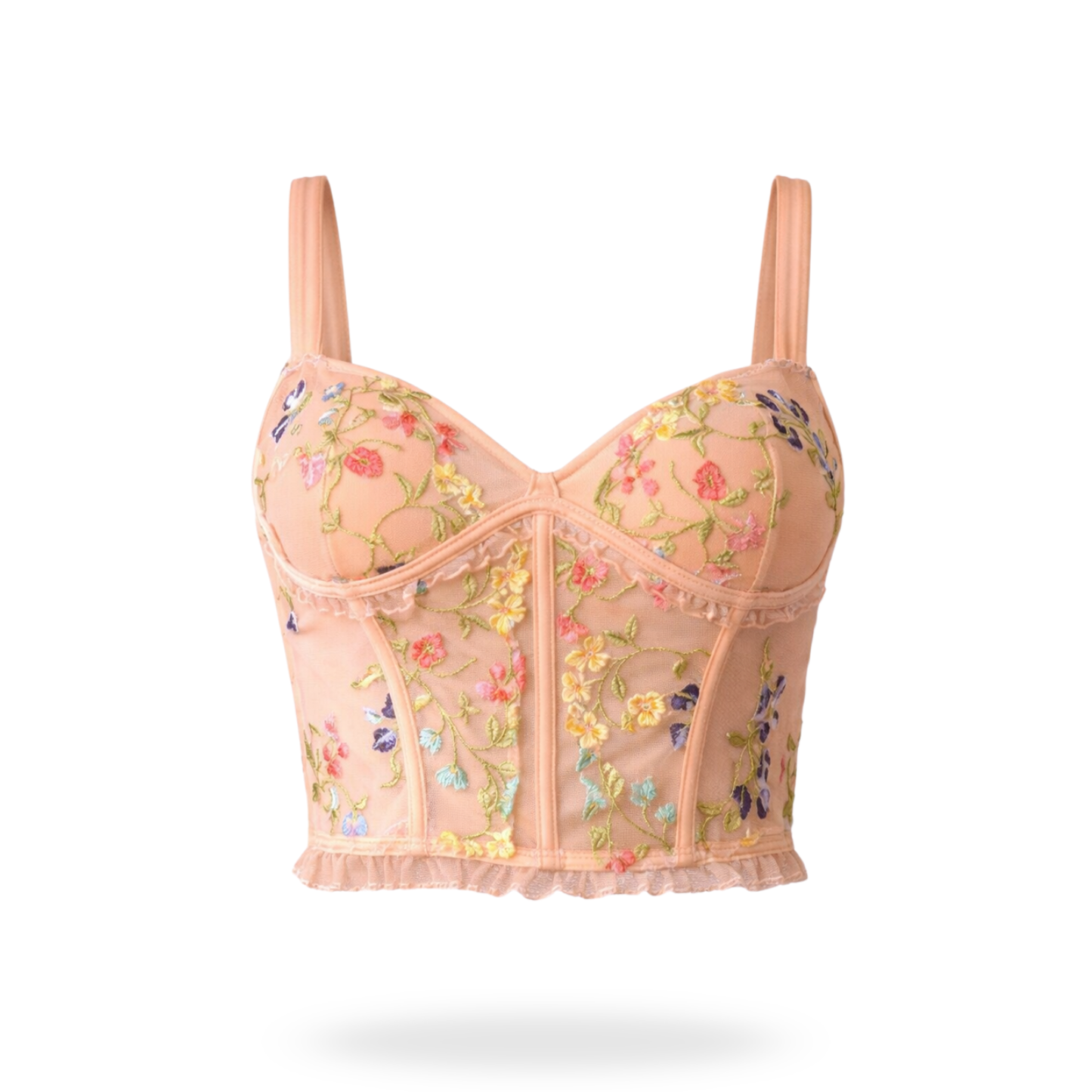Corset flores