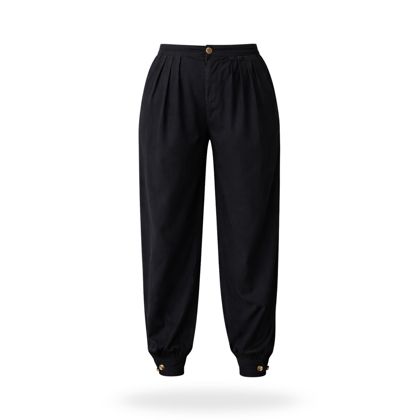 Pantalón de mezclilla drapeado