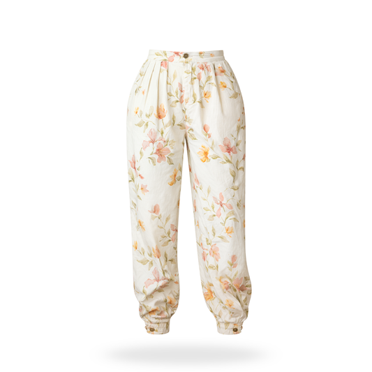 Pantalón de mezclilla drapeado