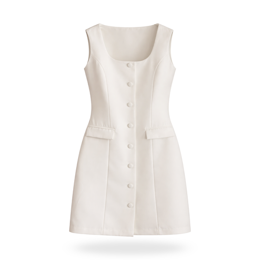 Vestido Sastre Cuello V