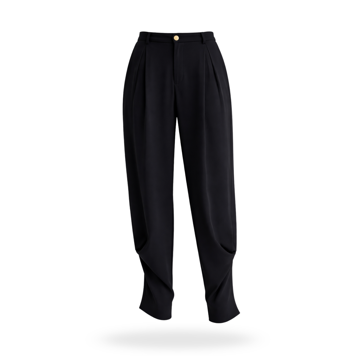 Pantalon Con Pinzas Drapeado