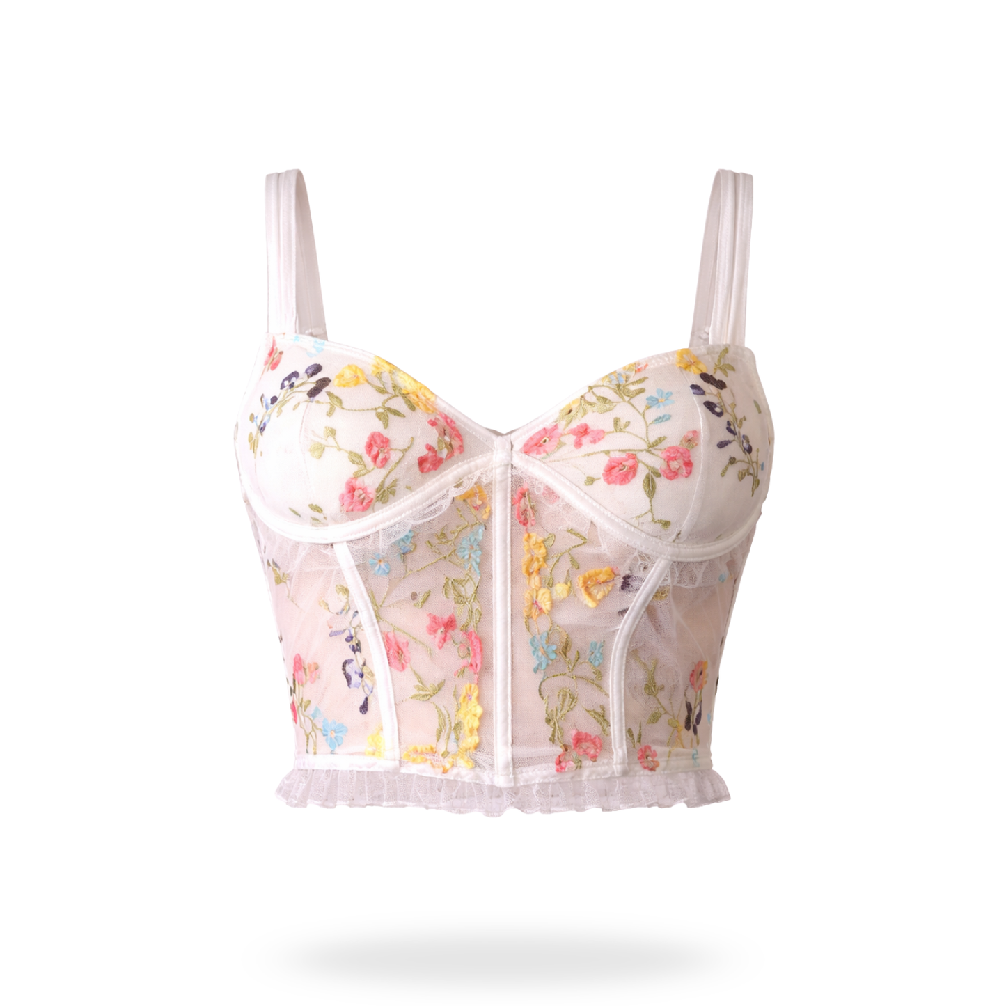 Corset flores