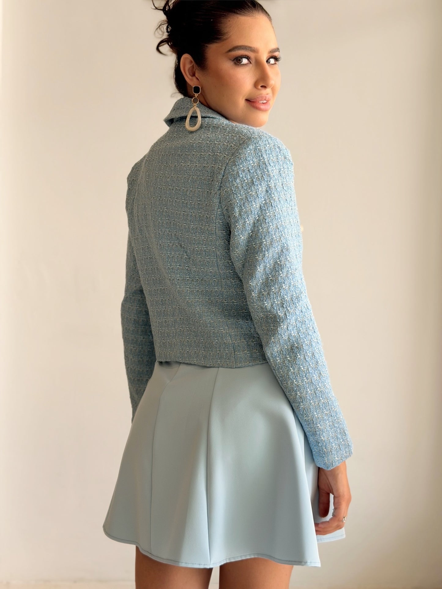 Blazer Tweed Corto