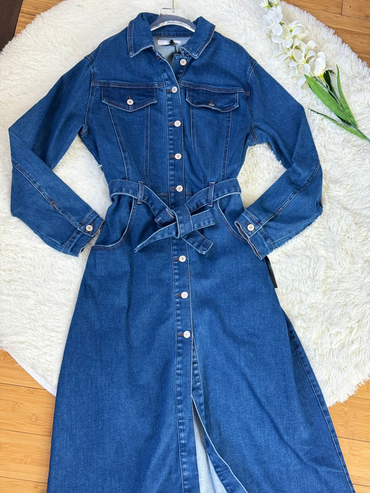 Vestido Largo de Mezclilla Premium